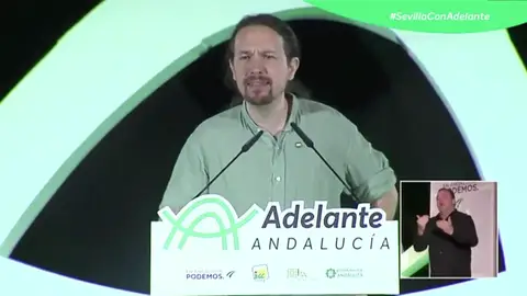 Pablo Iglesias acusa a Susana Díaz de dejar a Andalucía de lado Pablo Iglesias acusa a Susana Díaz de dejar a Andalucía de lado