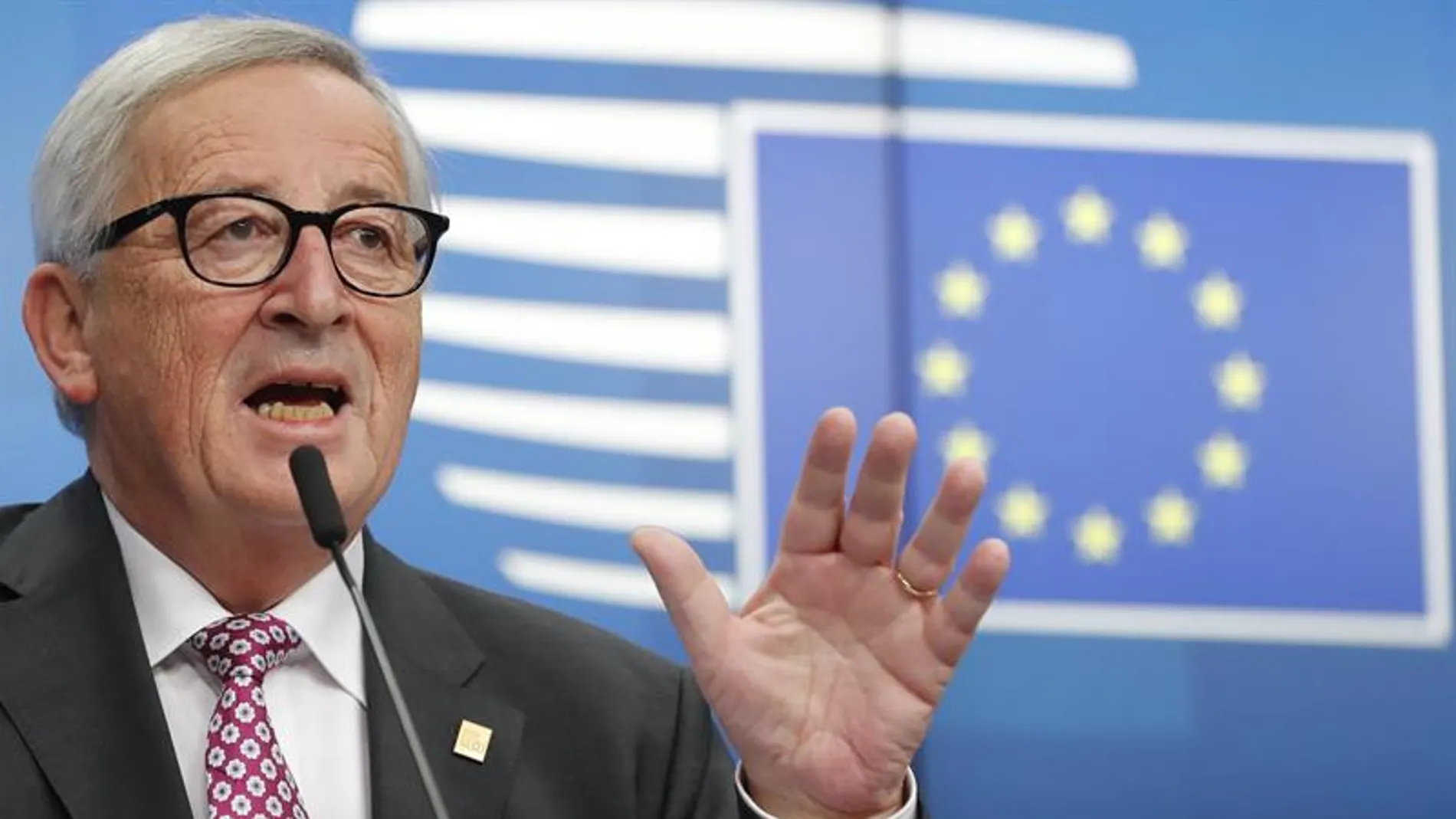 El presidente de la Comisión Europea, Jean-Claude Juncker El presidente de la Comisión Europea, Jean-Claude Juncker