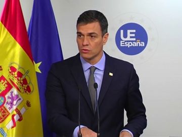 El presidente del Gobierno, Pedro Sánchez