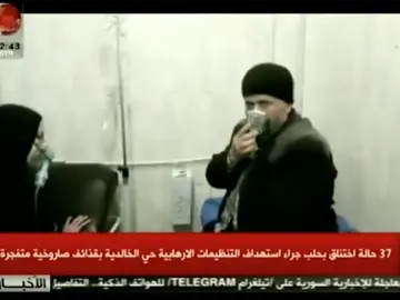 Al menos 50 civiles afectados por un ataque químico de las milicias rebeldes en Alepo, según Damasco Al menos 50 civiles afectados por un ataque químico de las milicias rebeldes en Alepo, según Damasco