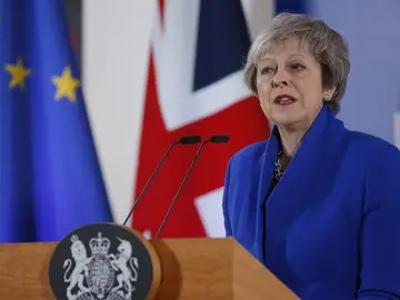 La primera ministra británica, Theresa May La primera ministra británica, Theresa May