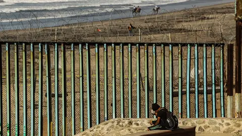 Imagen de la frontera de EEUU Imagen de la frontera de EEUU