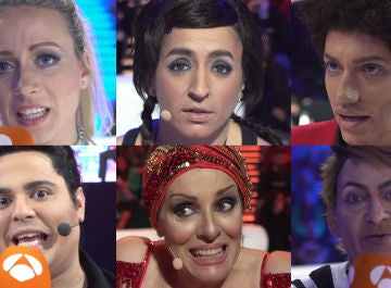 Los concursantes comparten sus emociones tras actuar en la novena gala de 'Tu cara me suena'