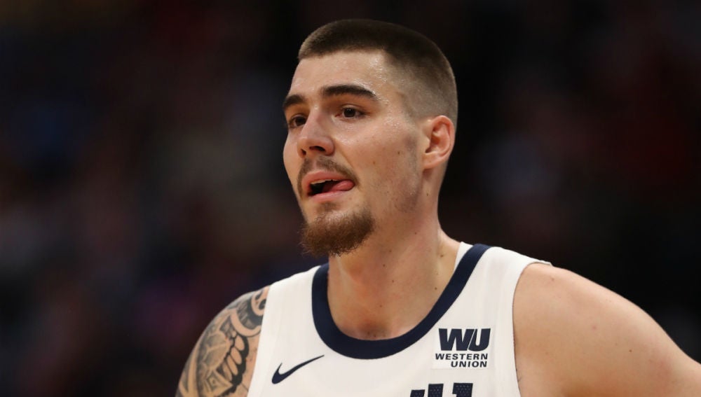 Juancho Hernangómez, con los Nuggets