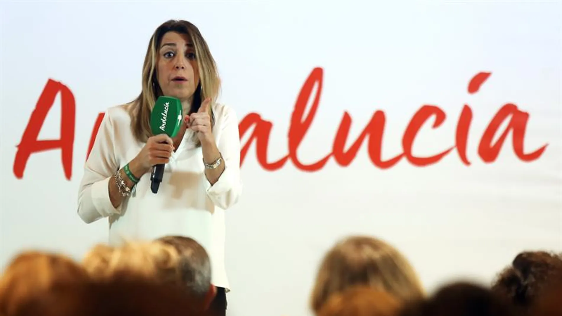 La Presidenta de la Junta de Andalucía en funciones, Susana Díaz La Presidenta de la Junta de Andalucía en funciones, Susana Díaz