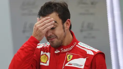 Fernando Alonso, en Interlagos Fernando Alonso, en Interlagos