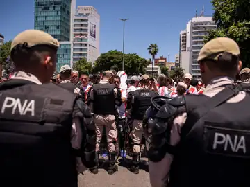 Detenciones en la vuelta de la final de la Copa Libertadores Detenciones en la vuelta de la final de la Copa Libertadores