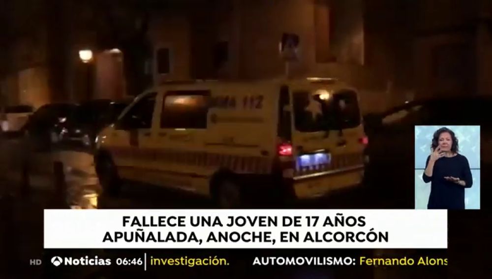 Muere una joven de 17 años tras ser apuñalada en Alcorcón, en Madrid
