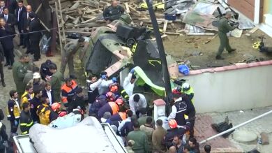 Mueren cuatro soldados turcos al estrellarse el helicóptero militar, otro ha resultado herido