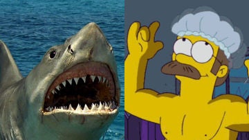 Ned Flanders aparece en 'Tiburón'