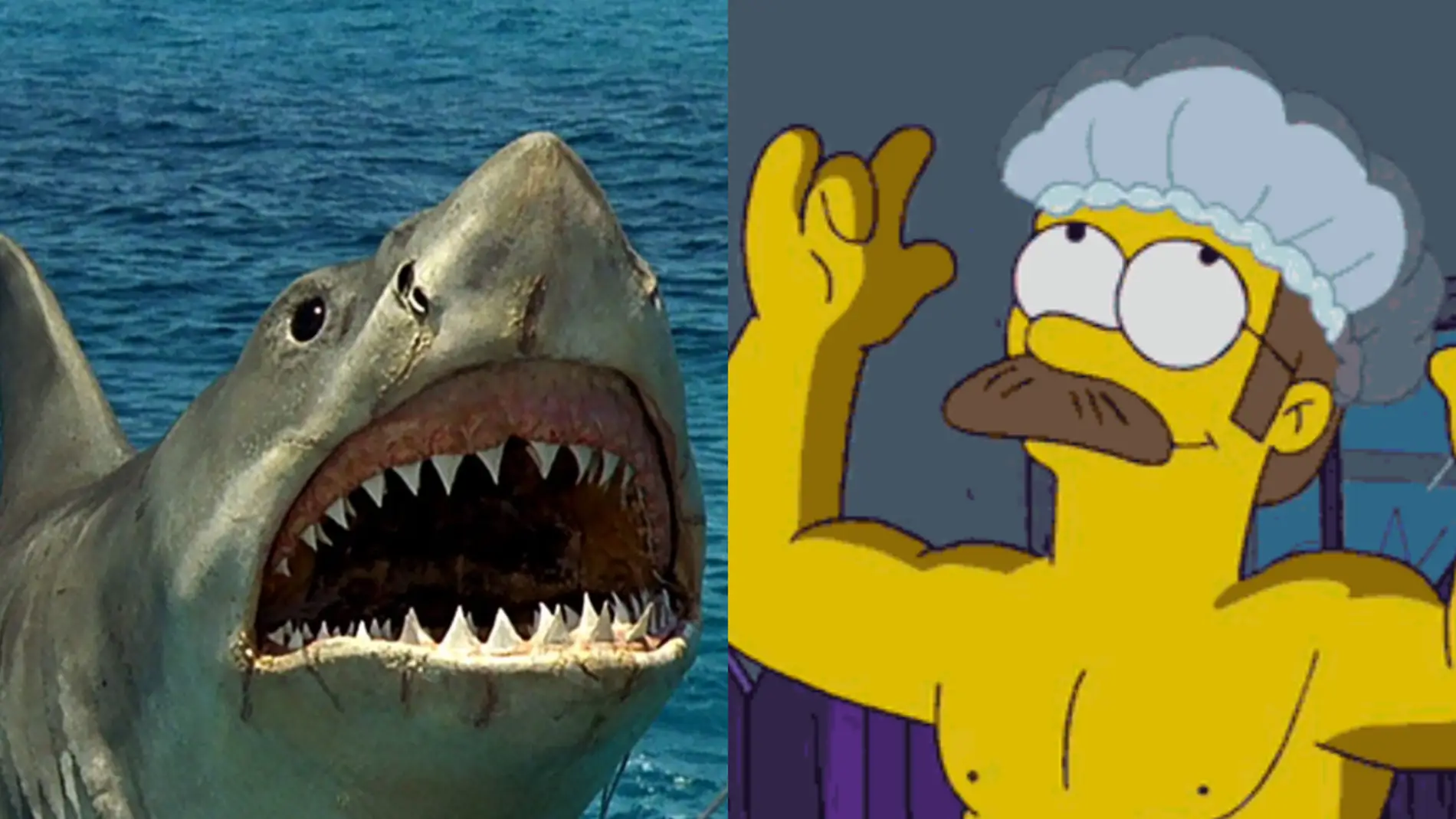 Ned Flanders aparece en 'Tiburón'
