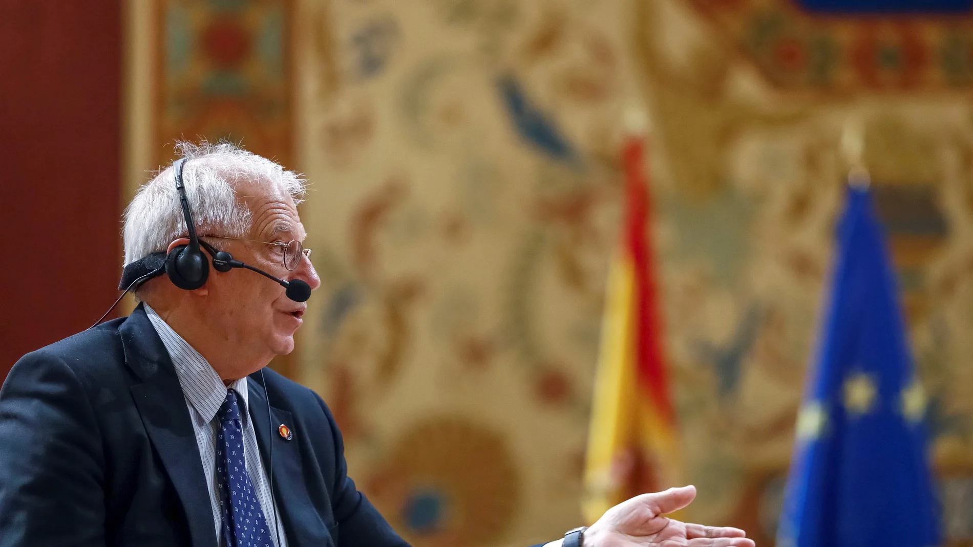 El ministro de Exteriores, Josep Borrell El ministro de Exteriores, Josep Borrell