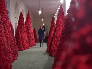 REEMPLAZO Así da la bienvenida a la Navidad la Casa Blanca de la mano de Melania Trump REEMPLAZO Así da la bienvenida a la Navidad la Casa Blanca de la mano de Melania Trump