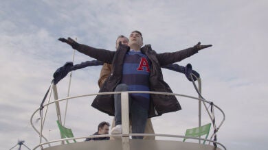 Jesús y Roberto recrean la famosa escena del ‘Titanic’