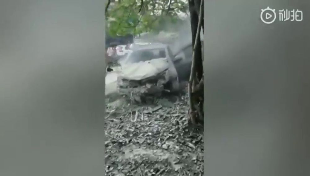 Un atropello masivo en Leshan, China, acaba con la vida de siete personas