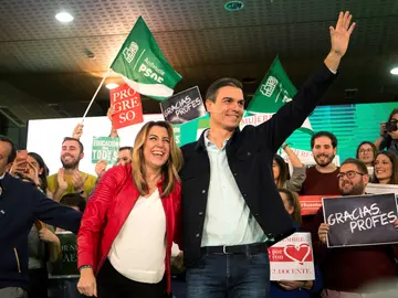 Pedro Sánchez y Susana Díaz Pedro Sánchez y Susana Díaz