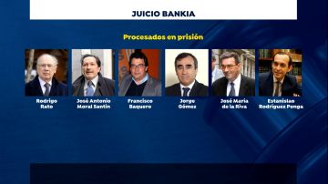 Procesados en el juicio de Bankia que ya están en prisión