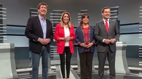 Los cuatro principales candidatos a la Presidencia de la Junta de Andalucía Los cuatro principales candidatos a la Presidencia de la Junta de Andalucía