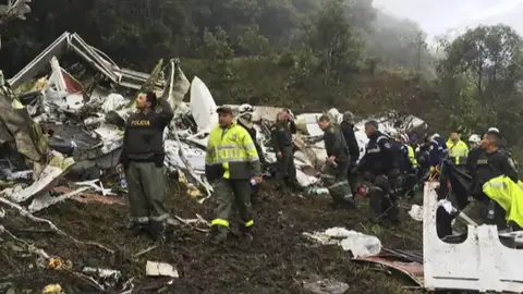 Se cumplen dos años de la tragedia aérea del Chapecoense Se cumplen dos años de la tragedia aérea del Chapecoense