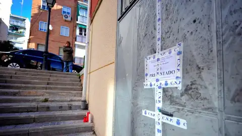 El lugar donde fue asesinada Denisa, en Alcorcón, Madrid. El lugar donde fue asesinada Denisa, en Alcorcón, Madrid.