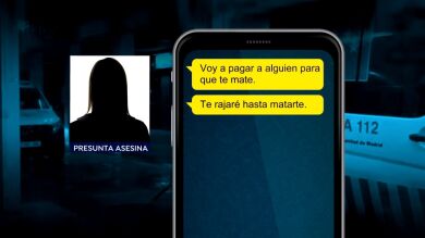 Los amenazantes mensajes de WhatsApp de la presunta asesina de la joven de 17 años: 