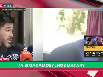 Pablo Pérez, jugador de Boca: "¡Es una vergüenza! No puedo jugar al fútbol así, en una cancha donde puedo llegar a morir" Pablo Pérez, jugador de Boca: "¡Es una vergüenza! No puedo jugar al fútbol así, en una cancha donde puedo llegar a morir"