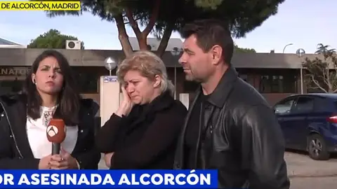 Los padres de la joven asesinada en Alcorcón Los padres de la joven asesinada en Alcorcón