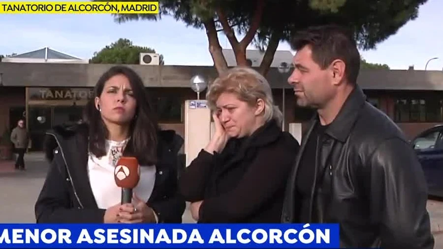 Los padres de la joven asesinada en Alcorcón Los padres de la joven asesinada en Alcorcón