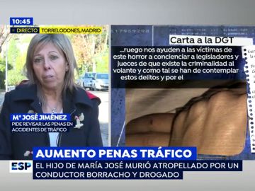 La madre de un menor atropellado recoge firmas para aumentar las penas de criminales al volante: "El asesino de mi hijo era reincidente, iba borracho y drogado"