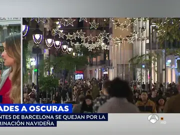 Barcelona se queja de la tacañería de su Ayuntamiento comparándose con la espectacular campaña navideña de Vigo Barcelona se queja de la tacañería de su Ayuntamiento comparándose con la espectacular campaña navideña de Vigo