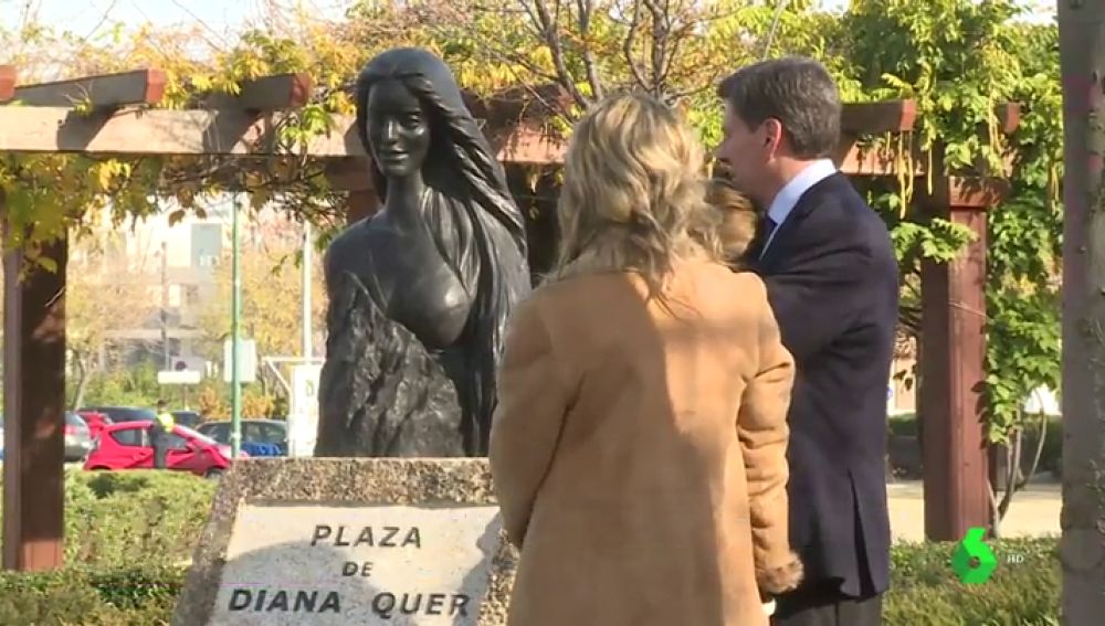 Una plaza y una escultura para Diana Quer: Pozuelo de Alarcón rinde homenaje a la joven asesinada