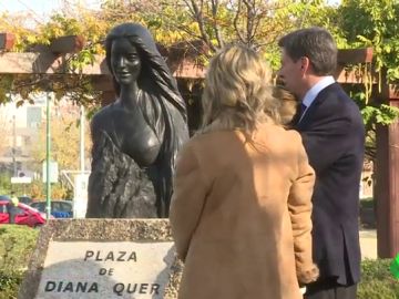 Una plaza y una escultura para Diana Quer: Pozuelo de Alarcón rinde homenaje a la joven asesinada