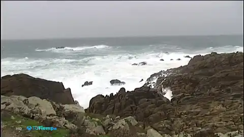 Alertas por temporal de viento y olas en Galicia Alertas por temporal de viento y olas en Galicia