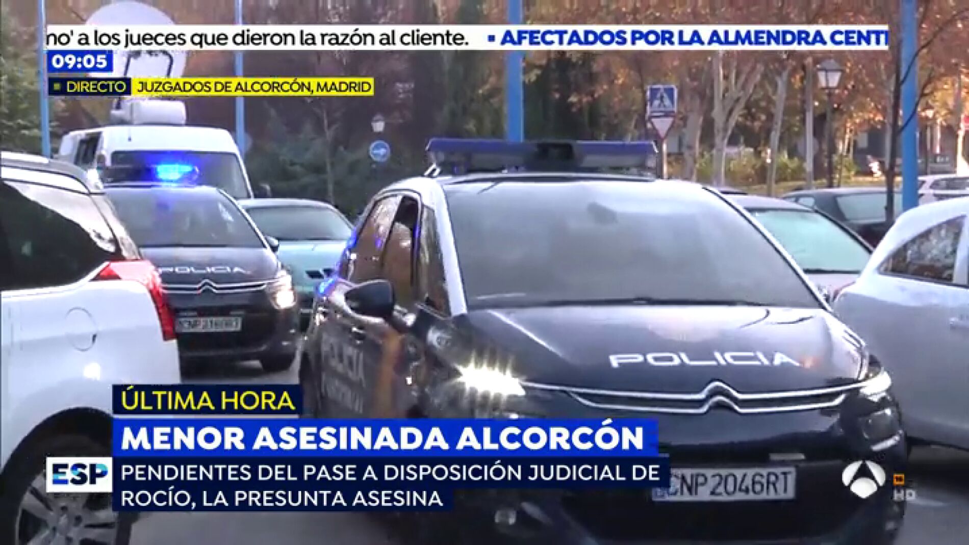El padre, Guardia Civil, de la presunta asesina de una joven en Alcorc&oacute;n ayud&oacute; a que detuvieran a su hija​
