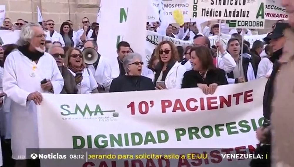 Tercer día de huelga de los médicos catalanes tras un nuevo fracaso negociador