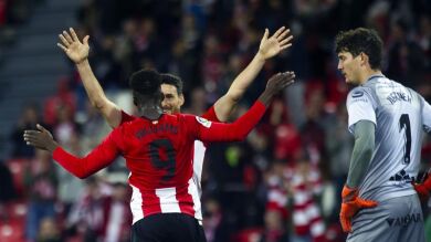 El Athletic vuelve a sonreír tras golear al Huesca en la ida de dieciseisavos de la Copa del Rey