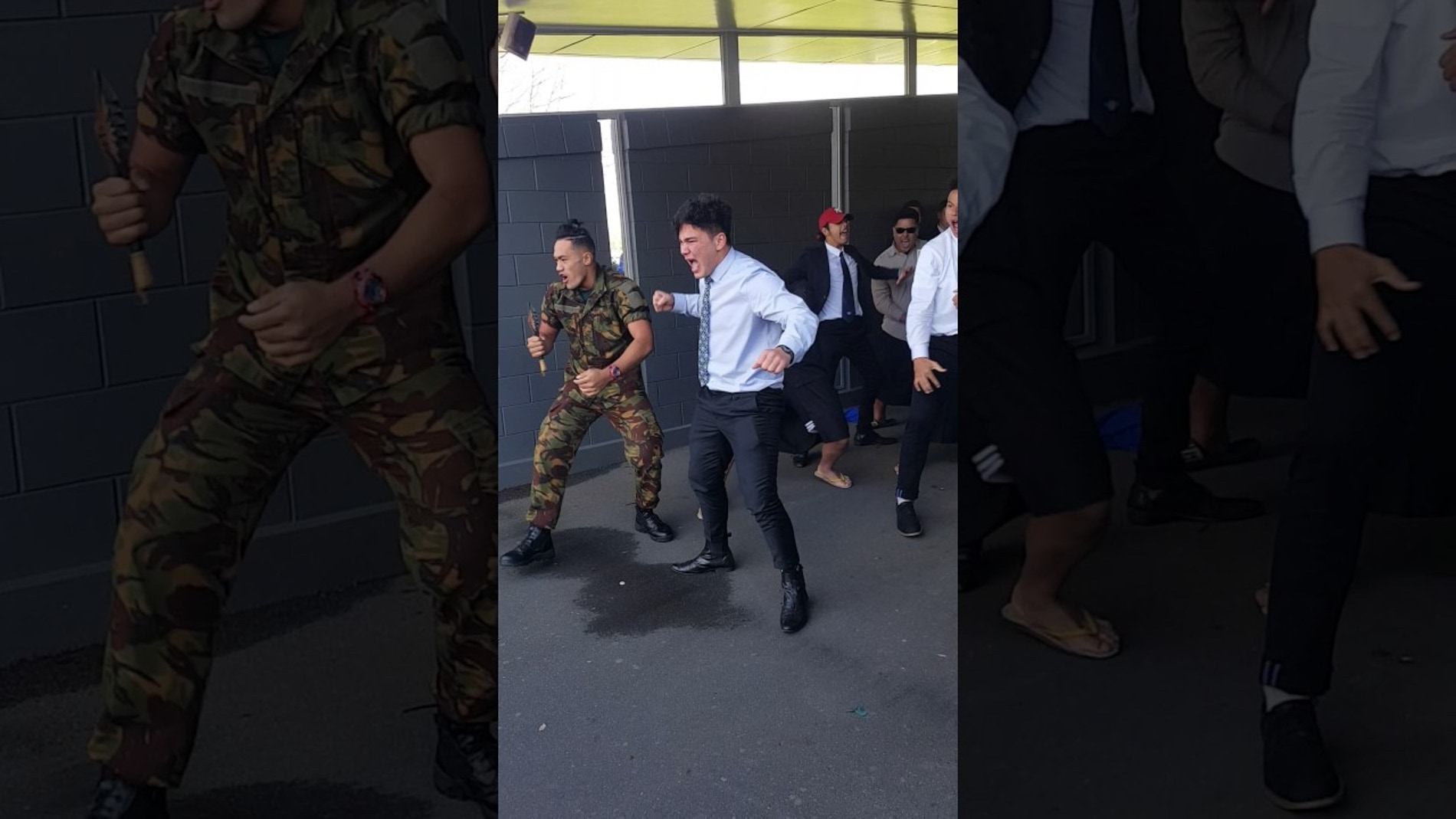 Haka durante el funeral de Jarom Rihari