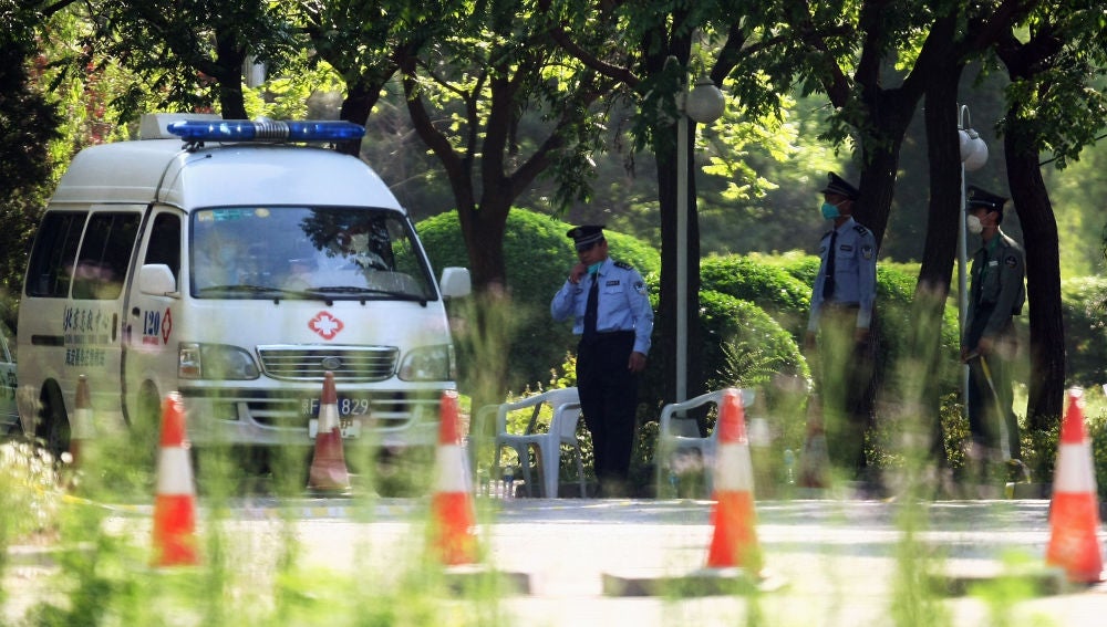 Ambulancia en China