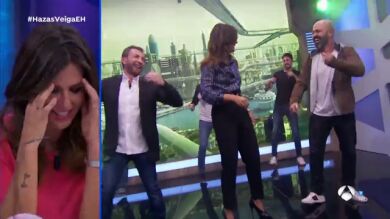 La muestra de que Nuria Roca todavía no ha aprendido el baile de 'El Hormiguero 3.0'