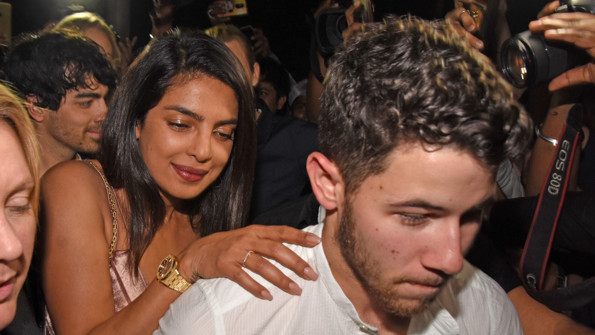 Nick Jonas y Priyanka Chopra