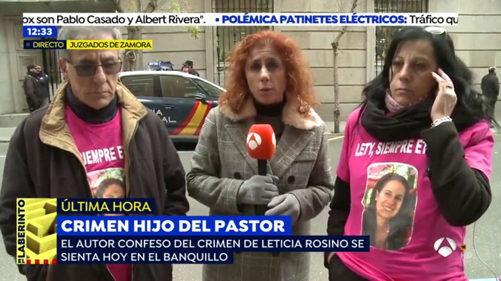 La familia de Leticia Rosino, violada y asesinada por un menor, indignada con la justicia: 