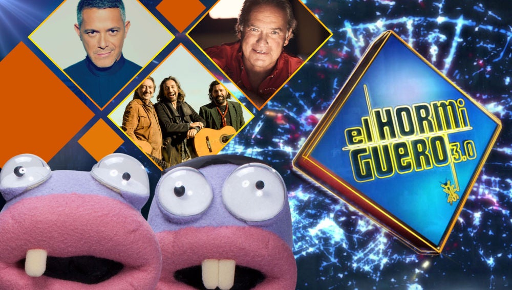 Esta semana, Alejandro Sanz, el tr&iacute;o KETAMA y Bert&iacute;n Osborne se divertir&aacute;n en 'El Hormiguero 3.0'