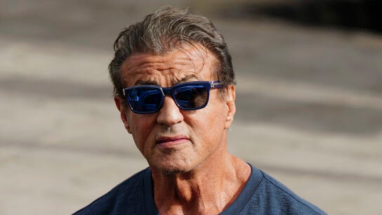 Sylvester Stallone en el rodaje de 'Creed 2'