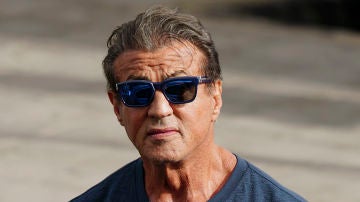 Sylvester Stallone en el rodaje de 'Creed 2'