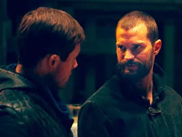 Taron Egerton y Jamie Dornan en 'Robin Hood' Taron Egerton y Jamie Dornan en 'Robin Hood'