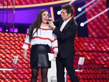 El truco infalible de Àngel Llàcer para conseguir silenciar a Anabel Alonso El truco infalible de Àngel Llàcer para conseguir silenciar a Anabel Alonso