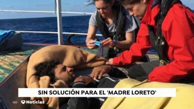 Uno de los migrantes rescatados por el pesquero español es evacuado de urgencia a un hospital de Malta
