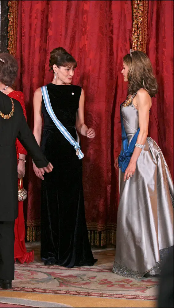 Letizia Ortiz y Carla Bruni Letizia Ortiz y Carla Bruni