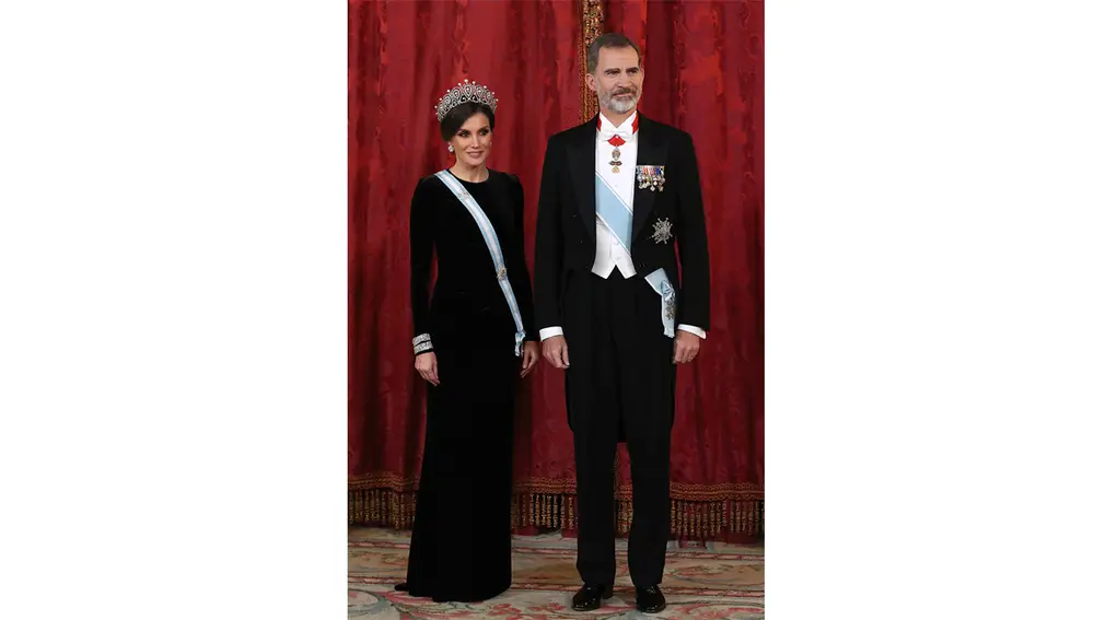 El rey Felipe VI y la reina Letizia