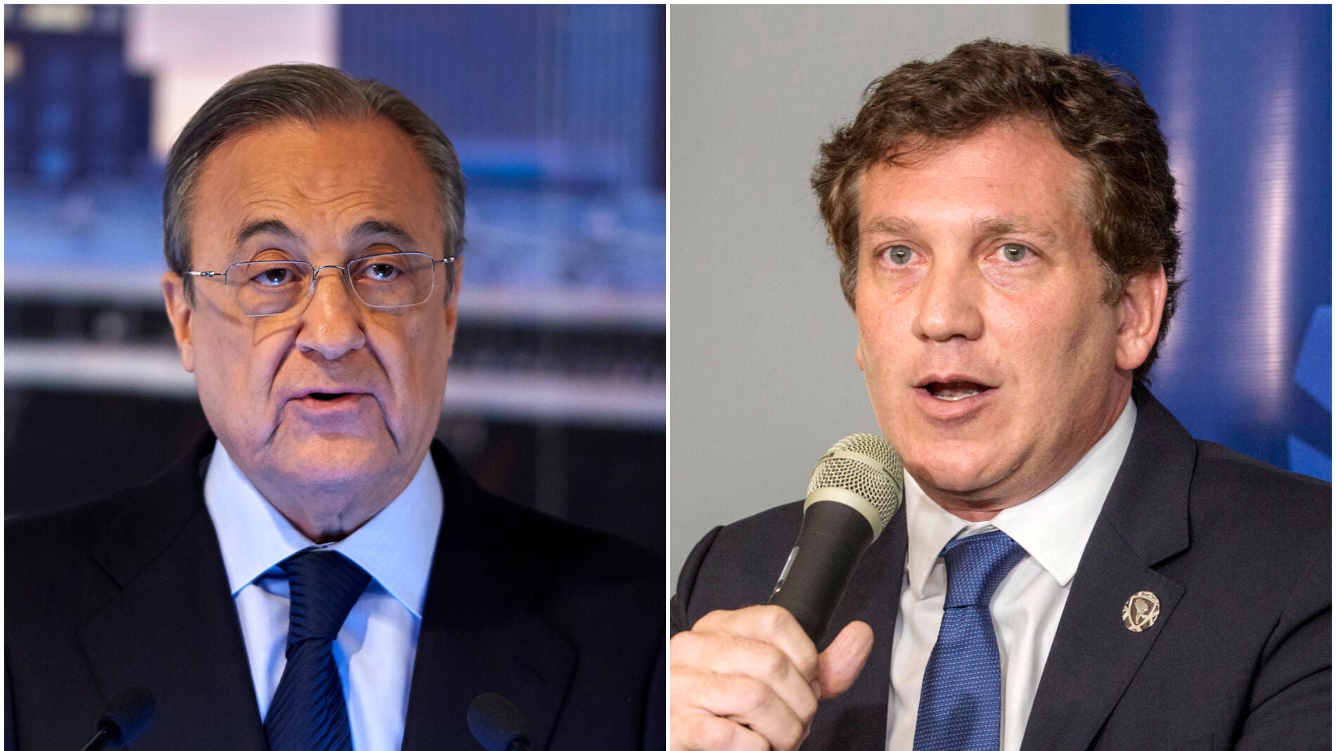 Florentino P&eacute;rez y Alejandro Dom&iacute;nguez